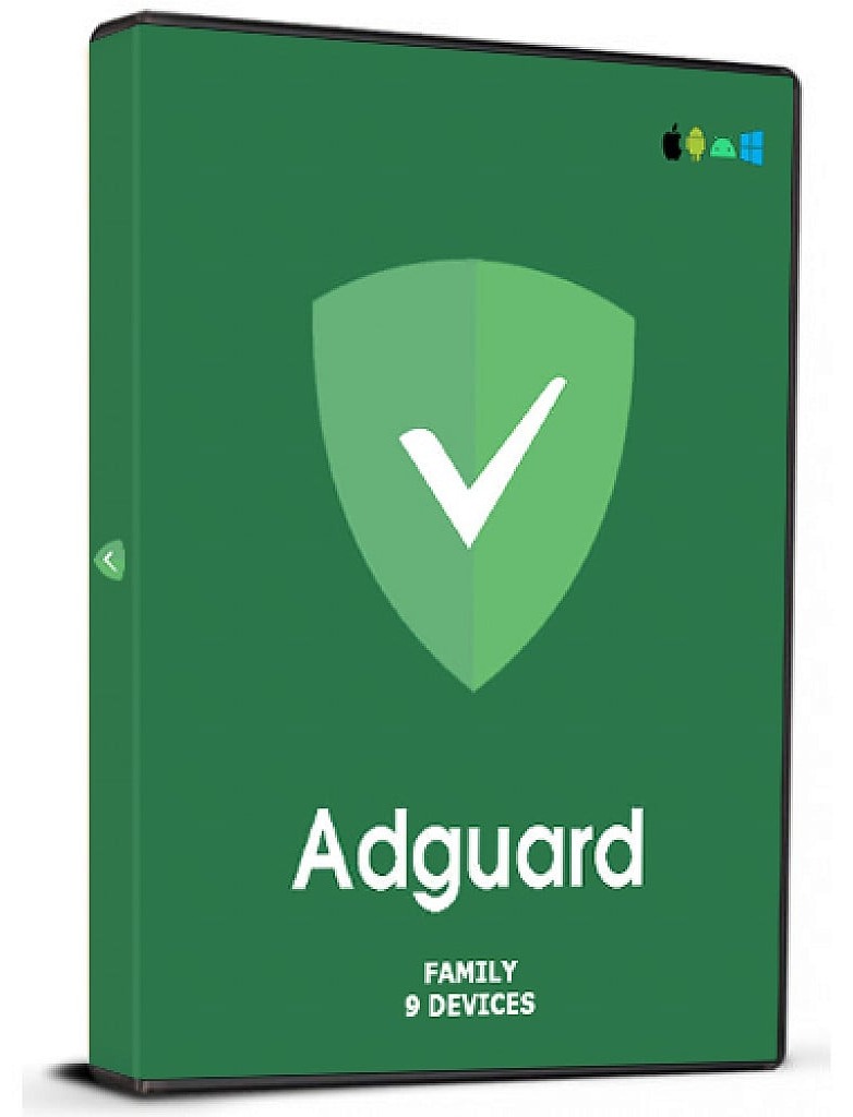 AdGuard Ad Blocker Family (9 Devices)