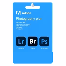 Adobe Photography Plan – 1TB Cloud