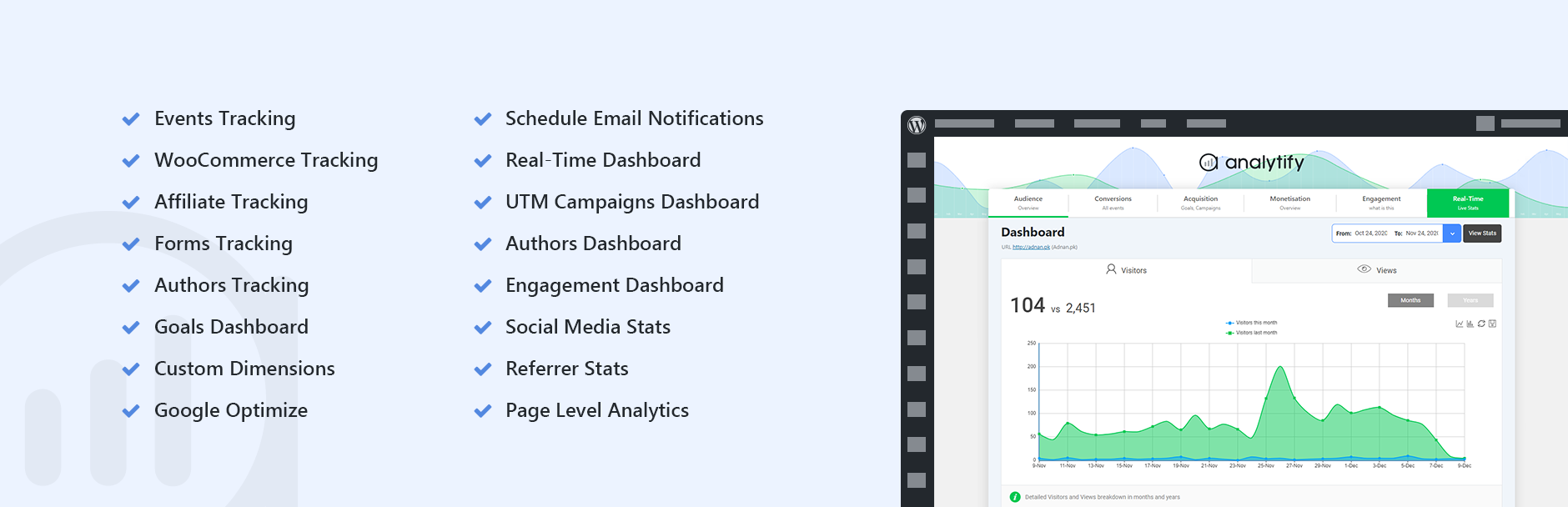 Analytify Forms