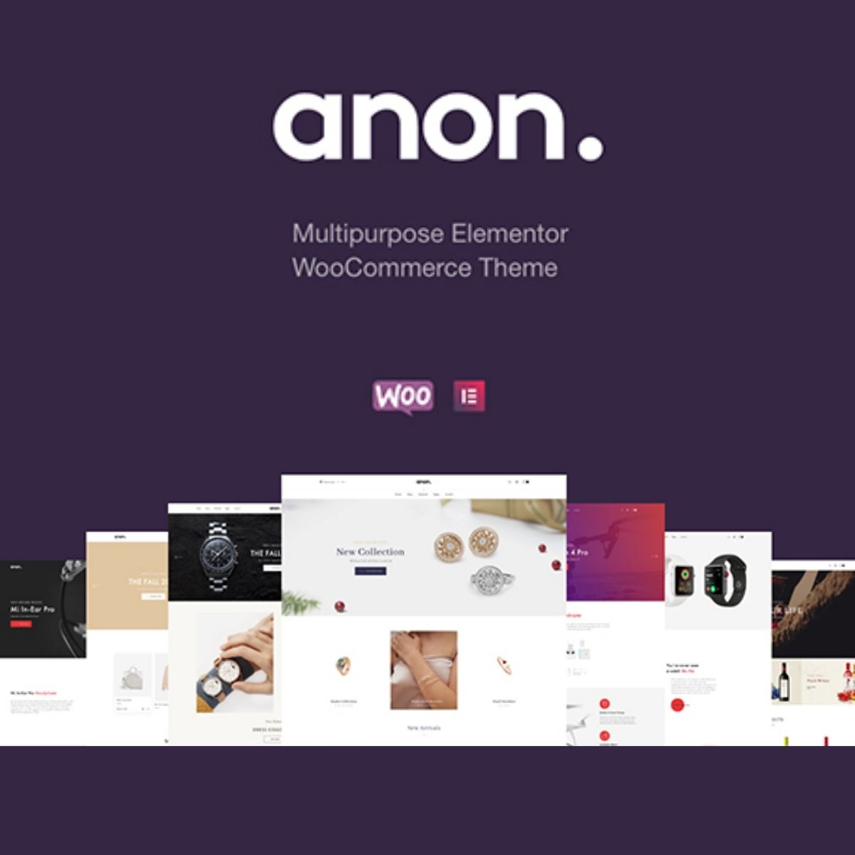 Anon – Multipurpose Elementor WooCommerce Themes