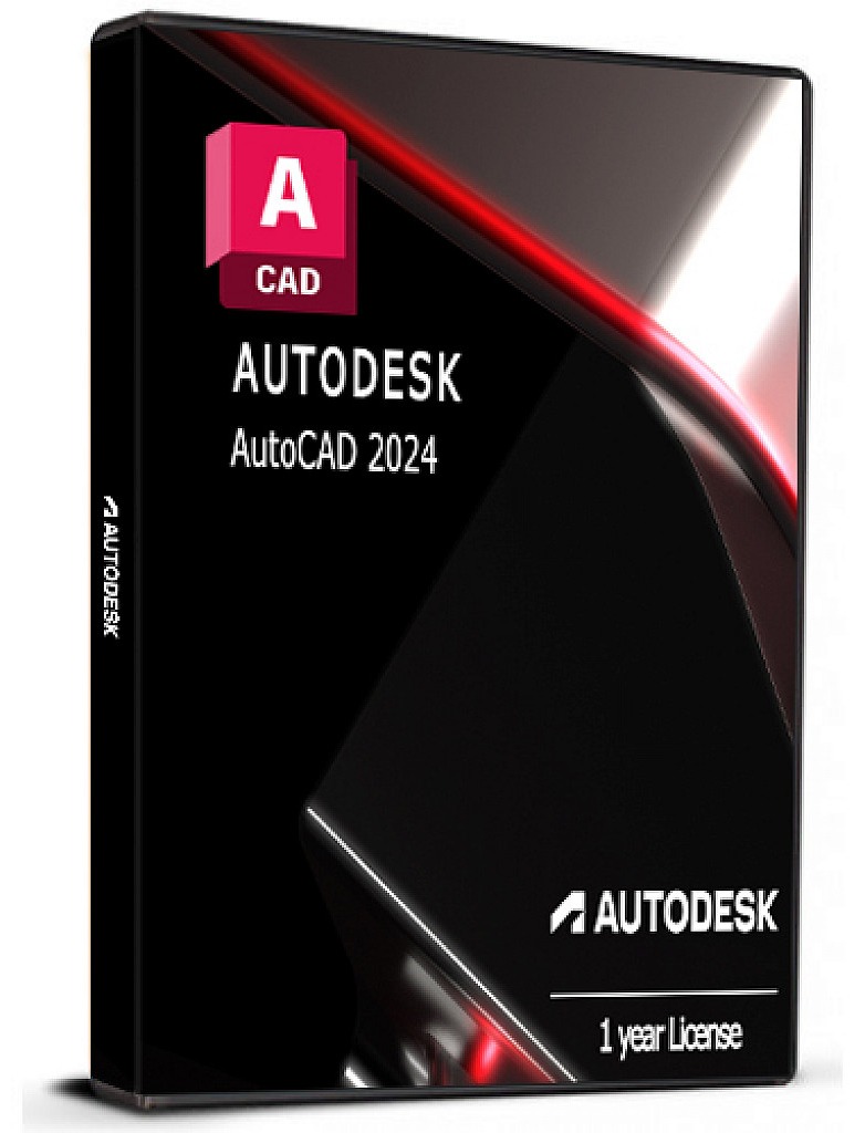 Autodesk AutoCAD 2024 (1 Year / 1 Device License) (Windows)