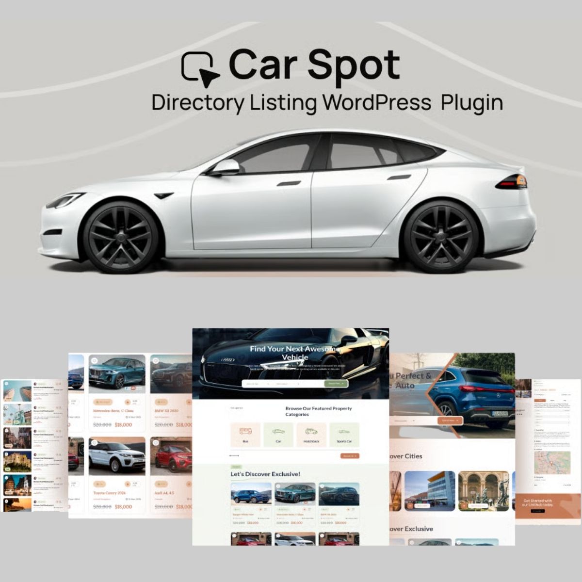 CarSpot – Car Directory Listing WordPress Plugin