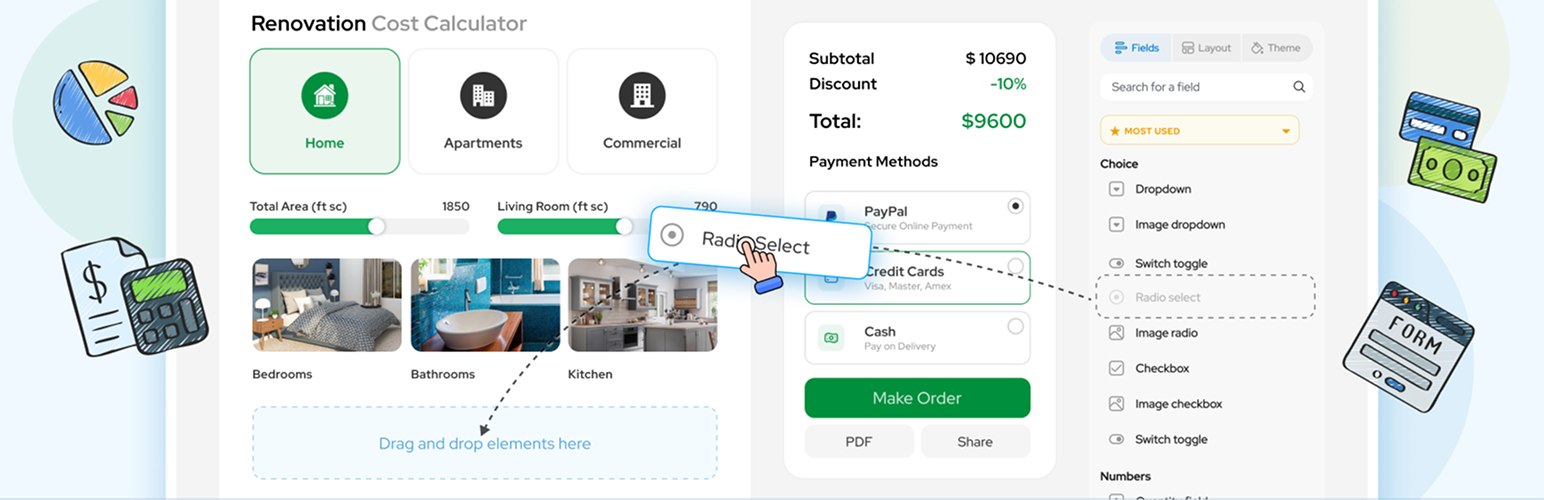 Cost Calculator Builder PRO