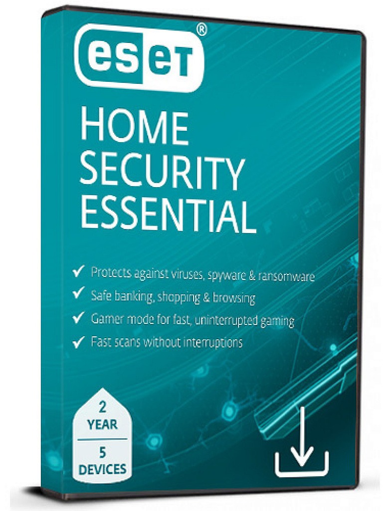 ESET Home Security Premium (2 Years / 5 Devices License)