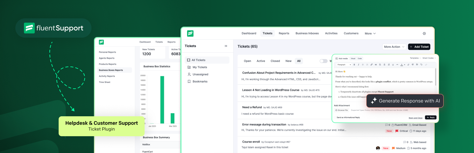 Fluent Support Pro
