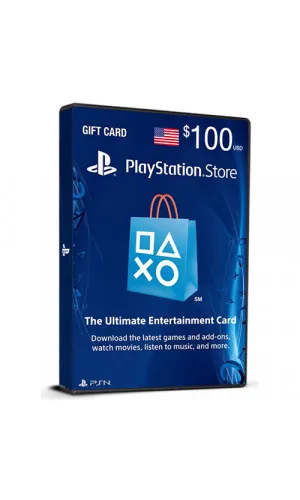 100 USD Store Gift Card (PlayStation Key / United States)