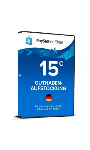15 EUR Store Gift Card (PlayStation Key / Germany)