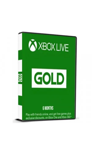 Live 6 Months Gold Europe (Xbox One Key / Europe)