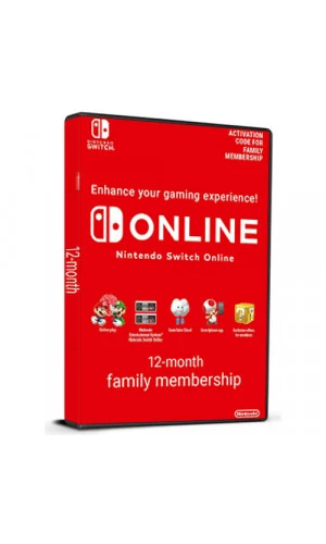 Nintendo Switch 365 Days Family Online Membership Nintend (Nintendo Switch Key / Europe)