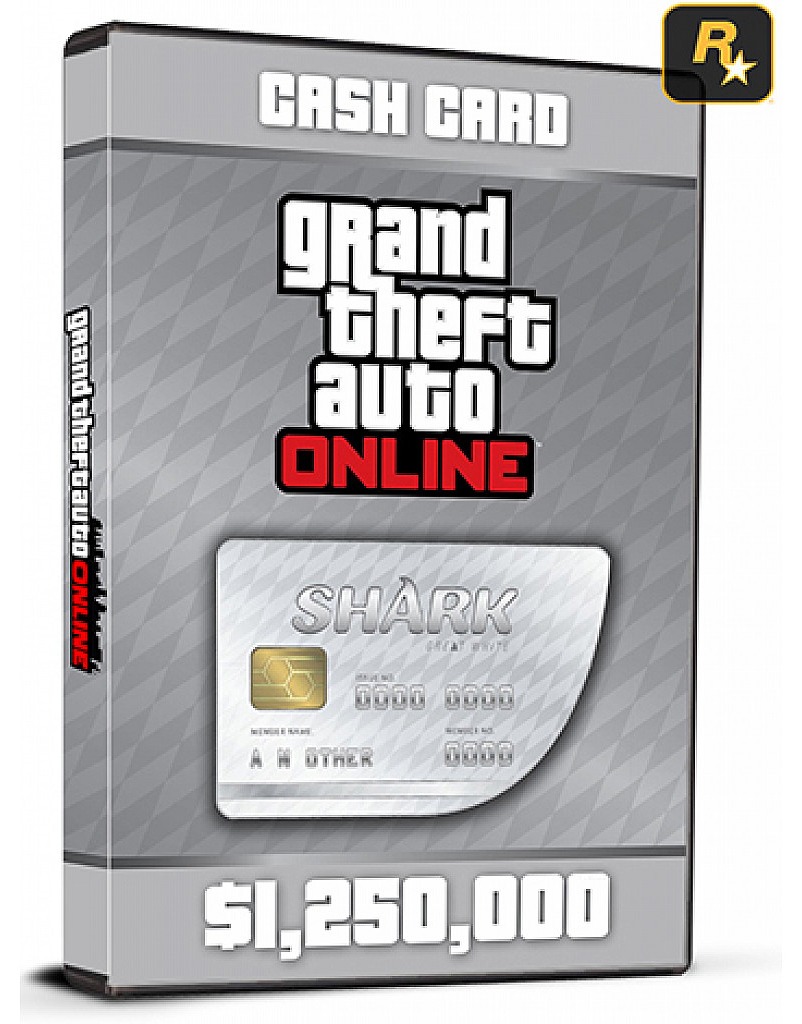 Grand Theft Auto Online The Great White Shark Cash Card key
