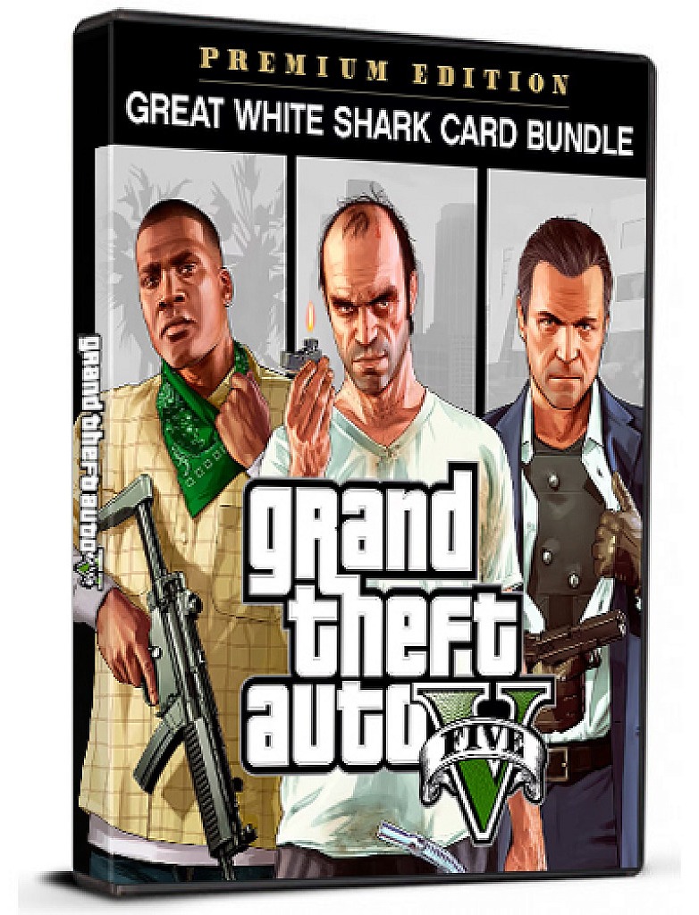 Grand Theft Auto V Premium Online & GREAT WHITE SHARK BUNDLE