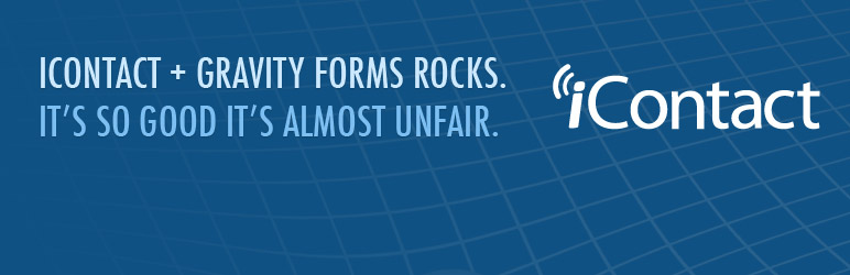 Gravity Forms iContact Add-On