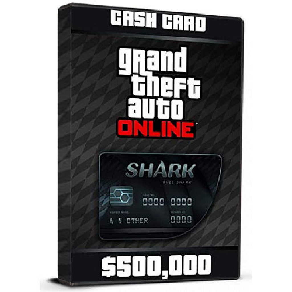GTA V – Bull Shark Cash Card 500K Rock Star Social Club G