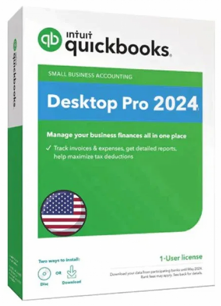 Intuit QuickBooks Desktop Pro 2024 (Windows)
