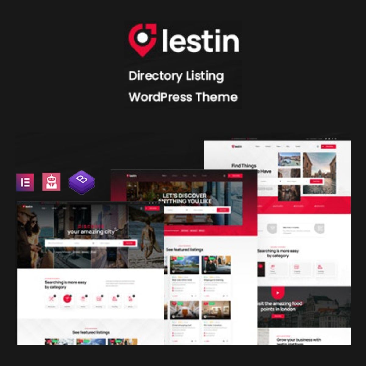 Lestin – Directory Listing WordPress Theme