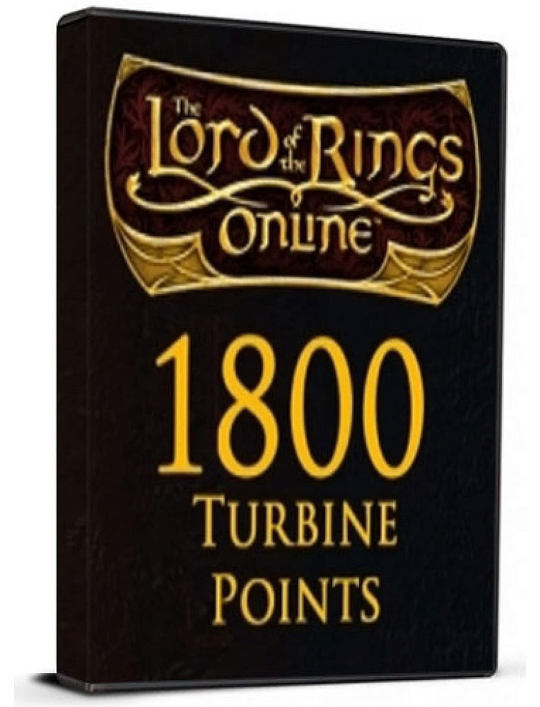 Lord of the Rings 1800 Turbine Points Lotro Europe