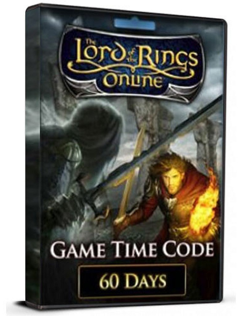 Lord of the Rings Online 60 Days Time Card Lotro Europe