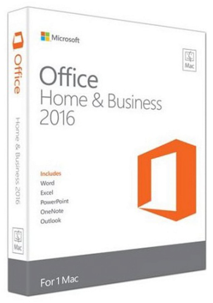 Microsoft Office 2016 Home and Business (Mac / Account Bind License)