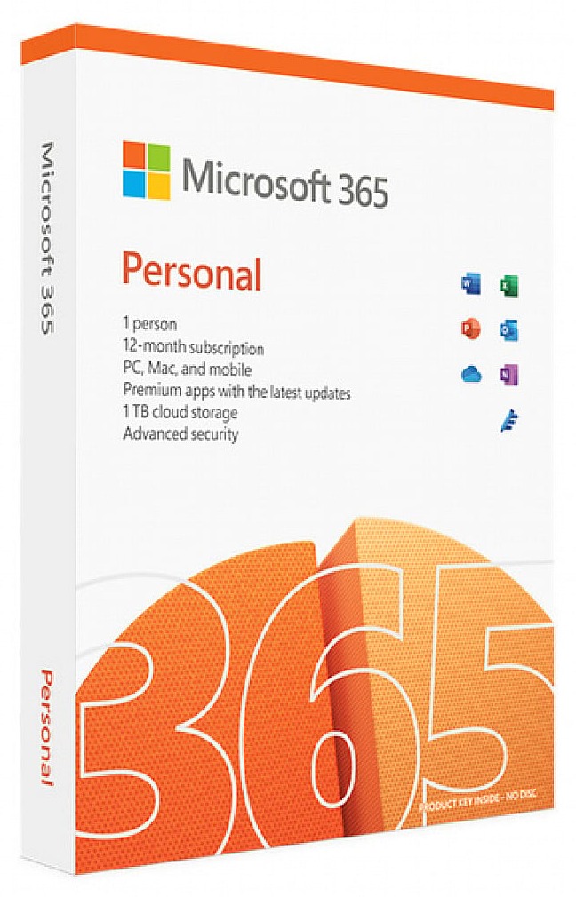 Microsoft Office 365 Personal (1 Year / 1 User License)