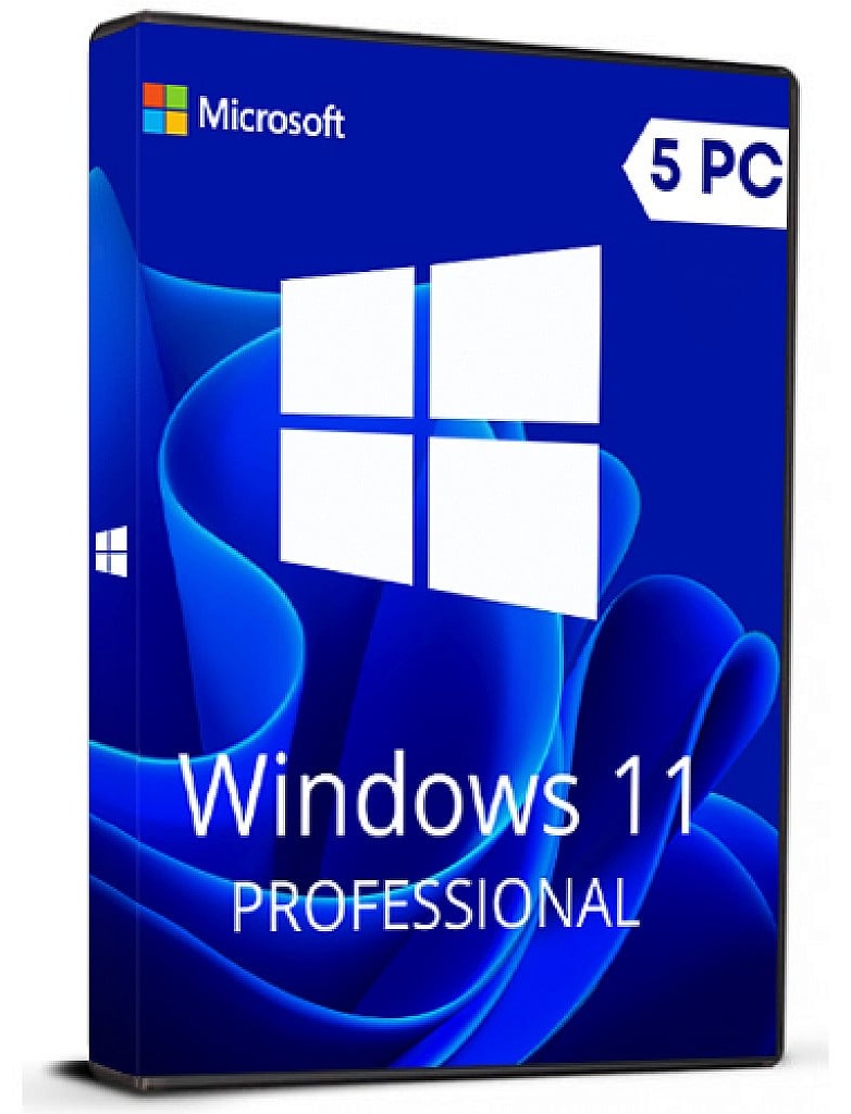 Microsoft Windows 11 Pro Retail (5 PC)