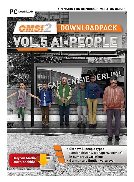 OMSI 2 Add-on Downloadpack Vol. 5 – KI-Menschen