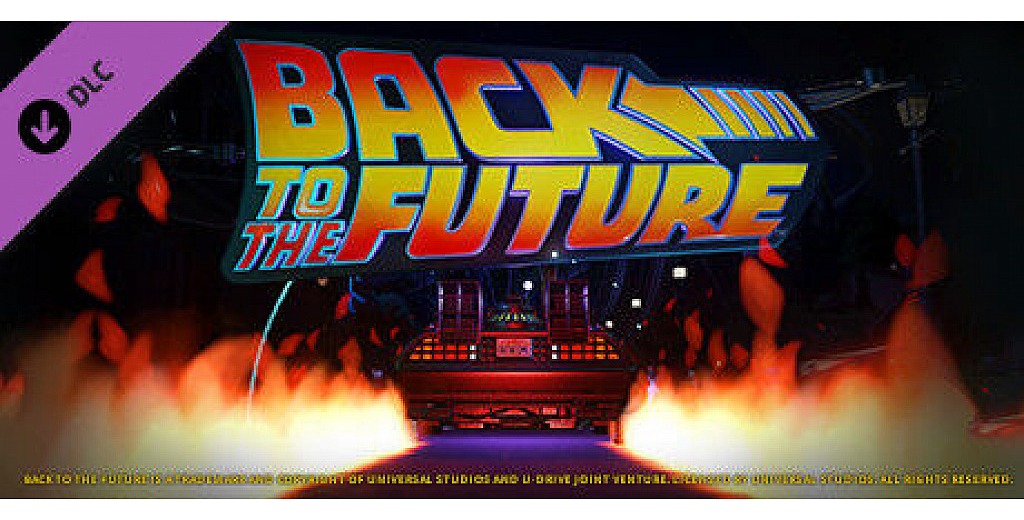 Planet Coaster – Back to the Future™ Time Machine Construction K