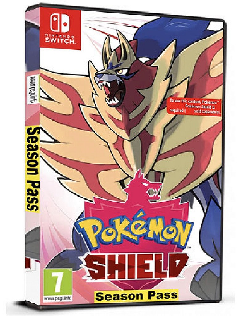 Pokemon Shield Season Pass Nintendo Switch