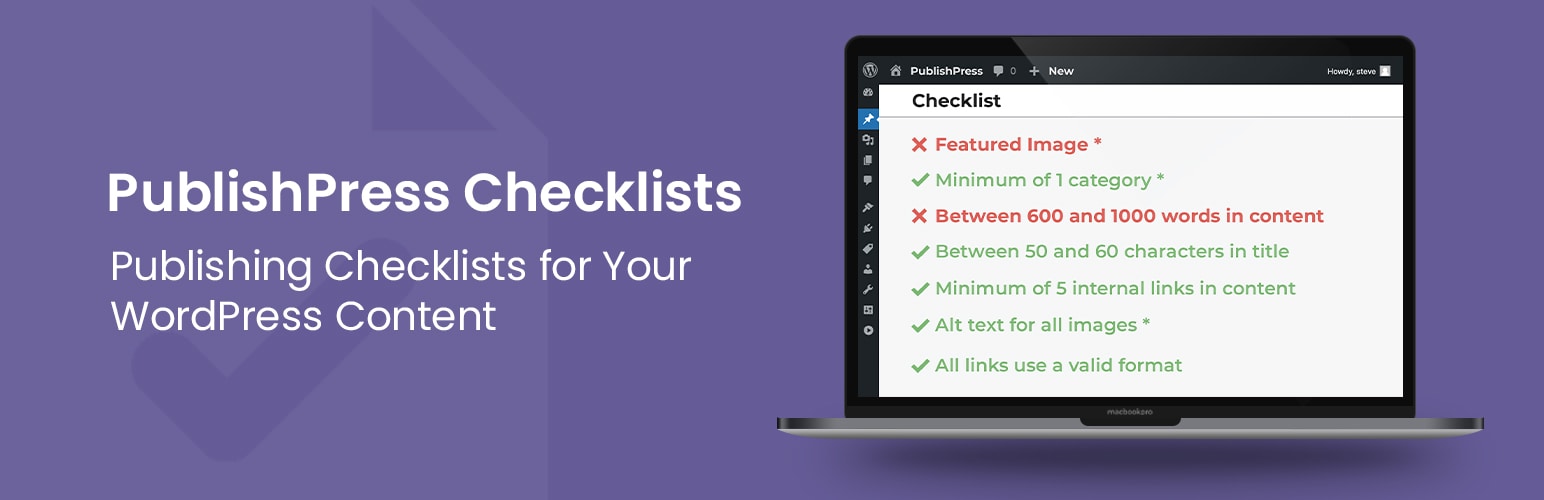 PublishPress Checklists Pro