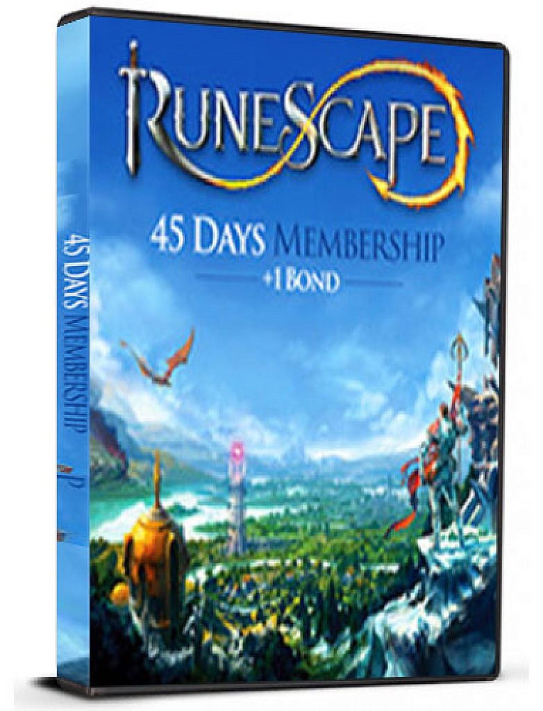 Runescape 45 Days Time Card + 1 Bond Runscape Europe