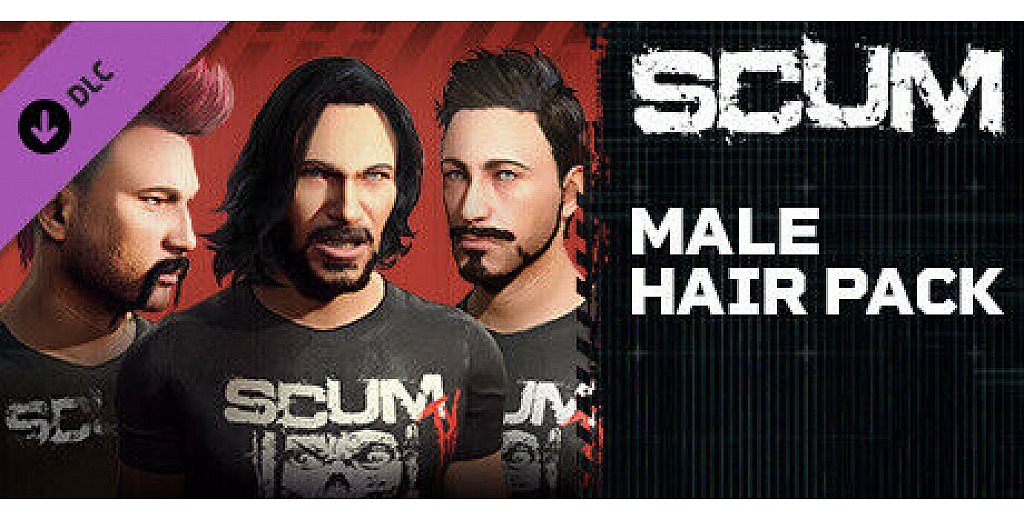 SCUM Male Hair Pack