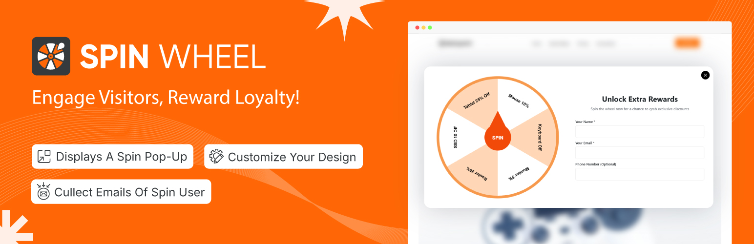 Spin Wheel For Woocommerce
