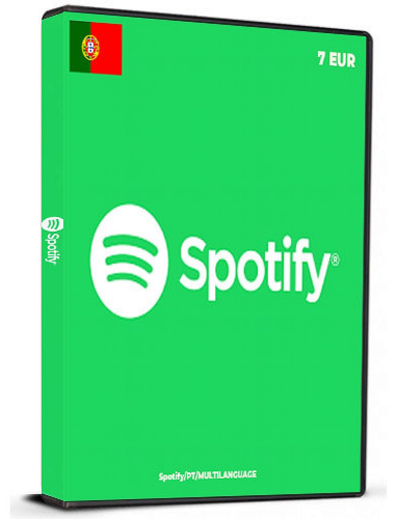 Spotify PT 7 EUR (PT) , (Gift Card / Portugal)