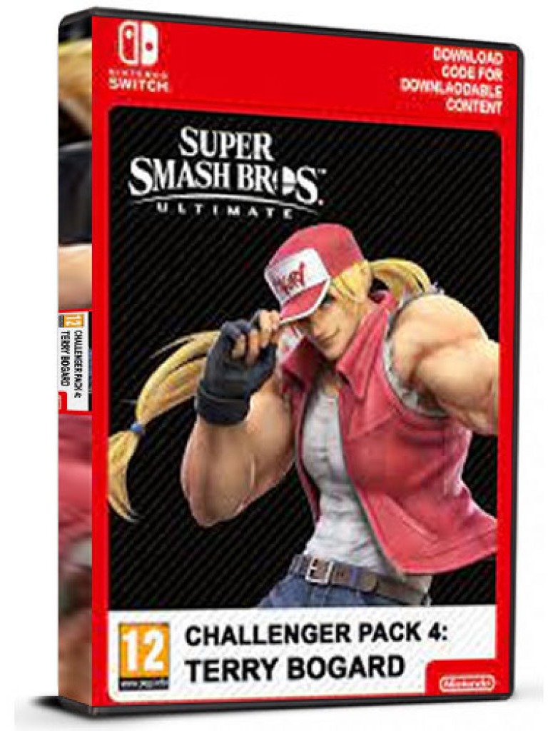 Super Smash Bros. Ultimate Challenger Pack 4 Terry Board DLC