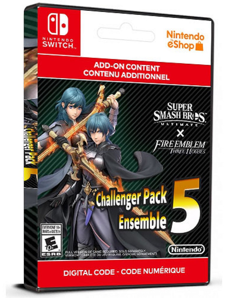 Super Smash Bros. Ultimate Challenger Pack 5: Byleth DLC