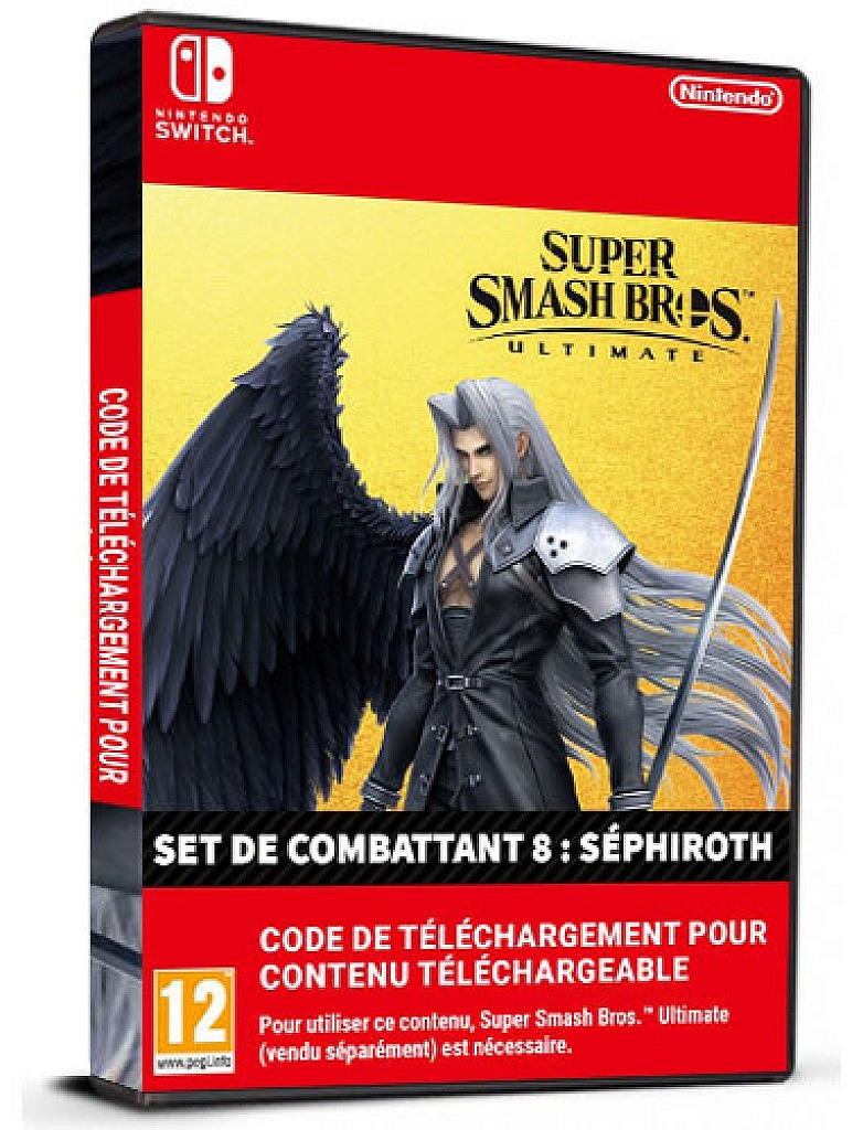 Super Smash Bros. Ultimate Challenger Pack 8: Sephiroth from Fin