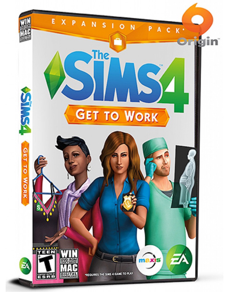 The Sims 4 Get To Work DLC