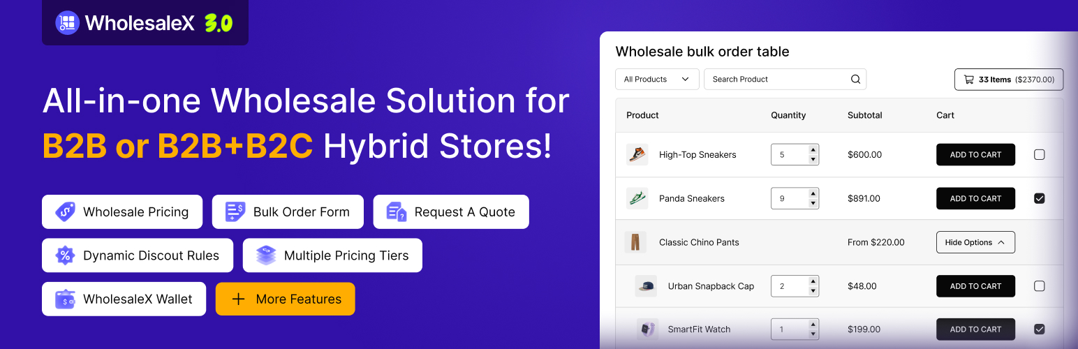 WholesaleX Pro