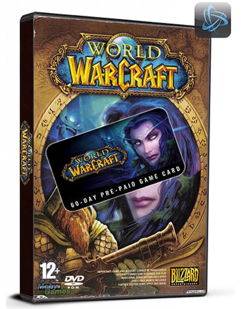 World of Warcraft: 60 days prepaid game card