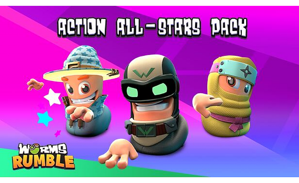 Worms Rumble – Action All-Stars Pack