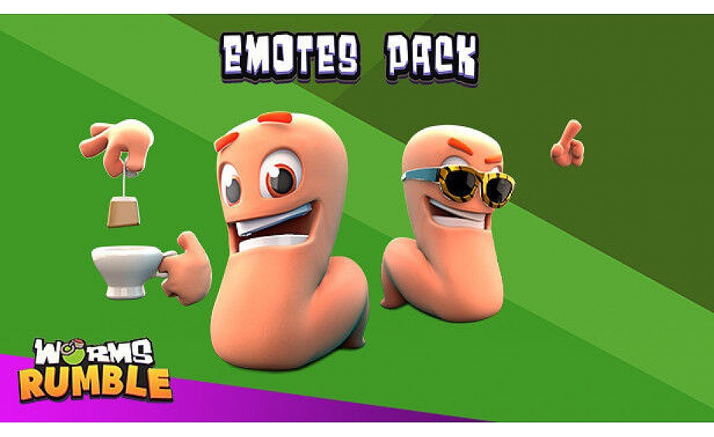 Worms Rumble – Emote Pack