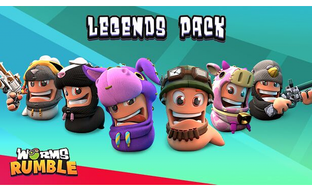 Worms Rumble – Legends Pack